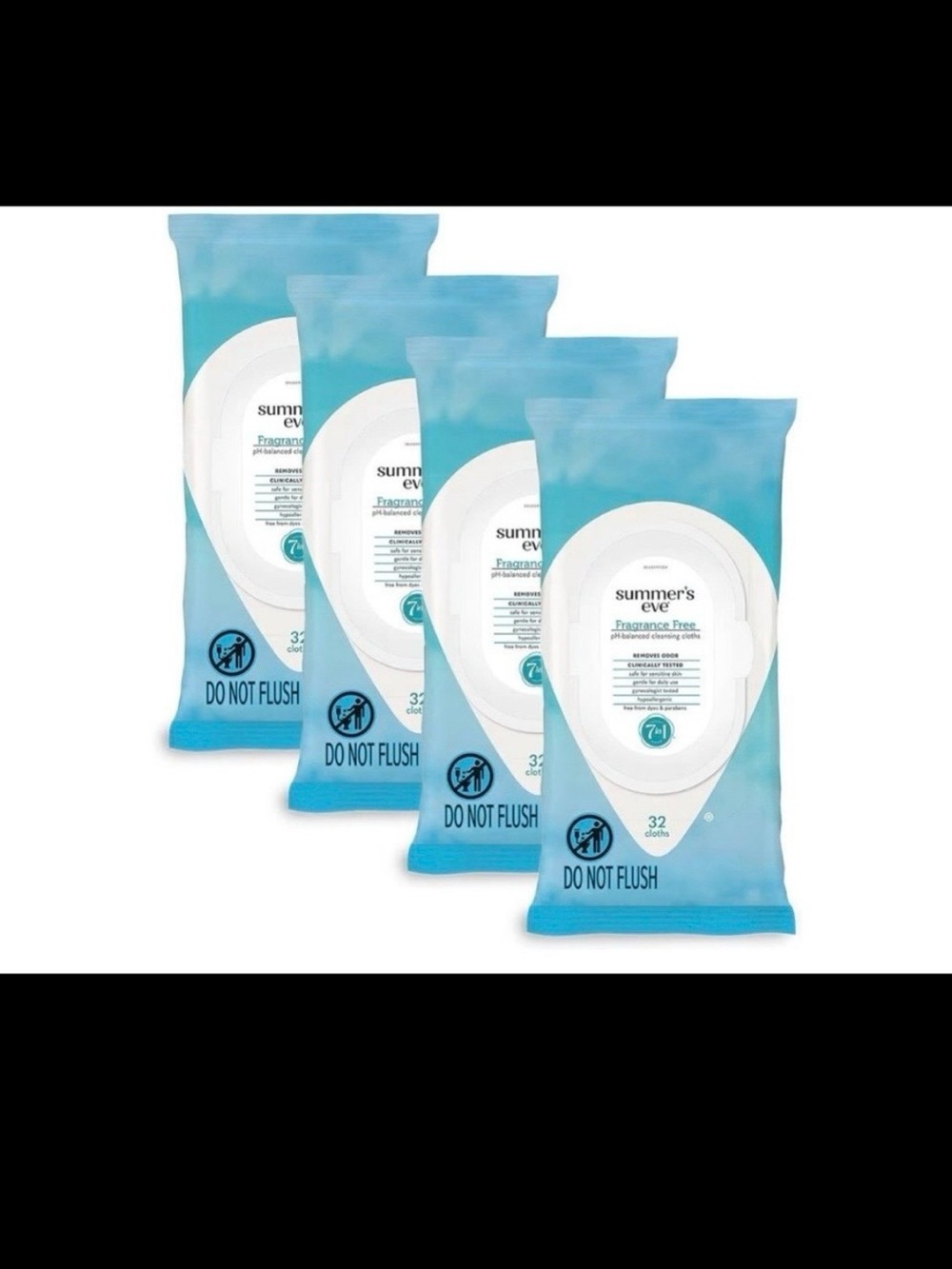 Summer’s Eve Fragrance FREE Cleansing Wipes-Sensitive Skin Multi Pack